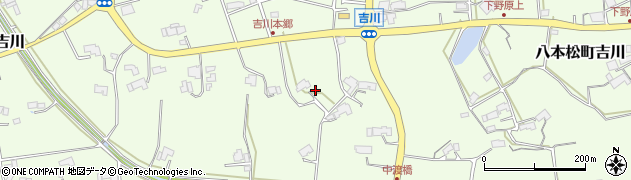 広島県東広島市八本松町吉川2330周辺の地図