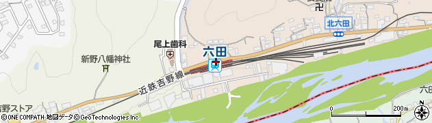 奈良県吉野郡大淀町周辺の地図