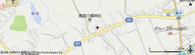 広島県東広島市西条町田口2308周辺の地図