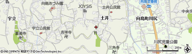 広島県尾道市向島町土井7664周辺の地図