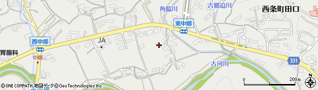 広島県東広島市西条町田口1418周辺の地図
