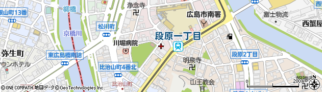 広島パークシティホテル周辺の地図