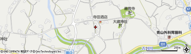 広島県東広島市西条町田口628周辺の地図