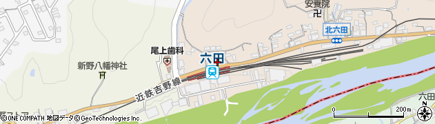 奈良近鉄タクシー株式会社　吉野営業所周辺の地図