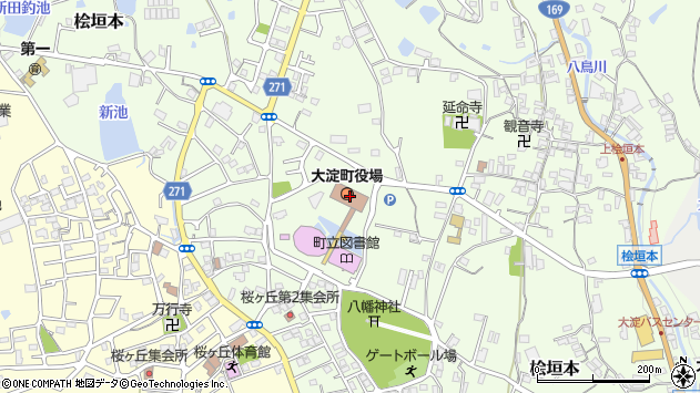 〒638-0000 奈良県吉野郡大淀町（以下に掲載がない場合）の地図