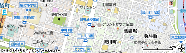 ここから薬局三川町店周辺の地図