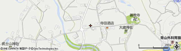 広島県東広島市西条町田口594周辺の地図