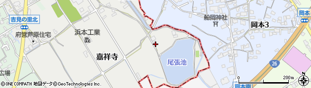 大阪府泉南郡田尻町嘉祥寺1161周辺の地図