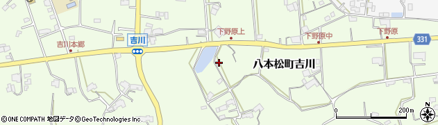 広島県東広島市八本松町吉川1403周辺の地図