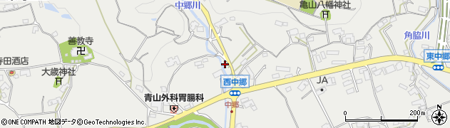 広島県東広島市西条町田口1192周辺の地図