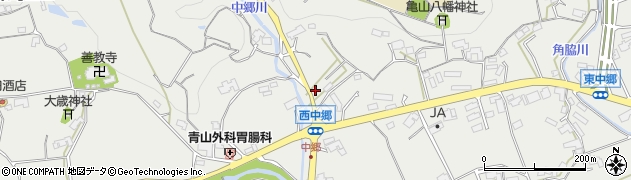 広島県東広島市西条町田口1191周辺の地図