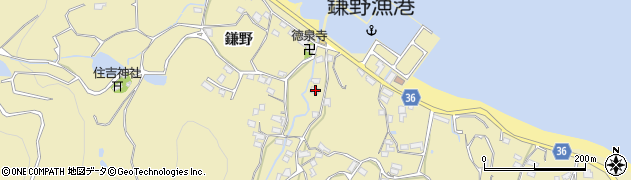 香川県高松市庵治町4525周辺の地図
