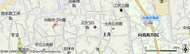 広島県尾道市向島町土井7772周辺の地図