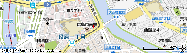 広島市立　段原児童館周辺の地図