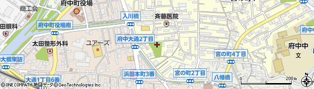 下榊公園周辺の地図