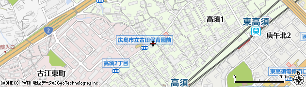 エルフ高須店周辺の地図