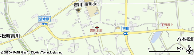 広島県東広島市八本松町吉川2354周辺の地図