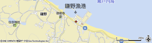 香川県高松市庵治町鎌野4511周辺の地図
