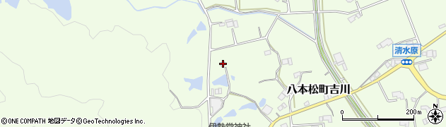 広島県東広島市八本松町吉川3201周辺の地図