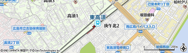 東高須駅周辺の地図