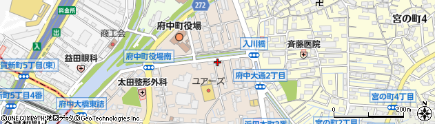 かっぽゑん　府中町鍼灸接骨院周辺の地図