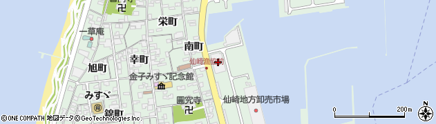 万生産業株式会社仙崎出張所周辺の地図