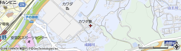 有限会社中野タクシー周辺の地図