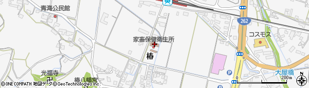 山口県萩農林水産事務所　畜産部周辺の地図
