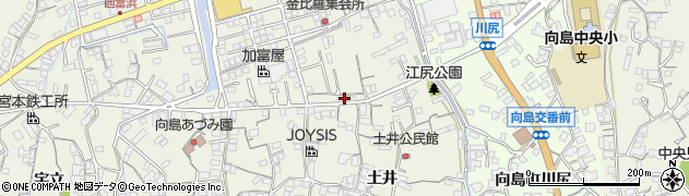 広島県尾道市向島町富浜7751周辺の地図