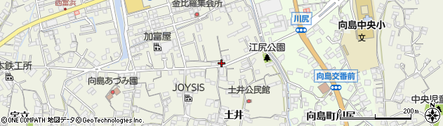 広島県尾道市向島町富浜7750周辺の地図