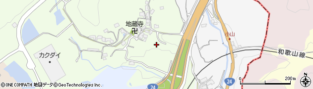 奈良県五條市出屋敷町周辺の地図