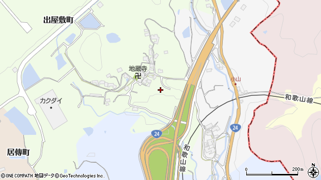 〒637-0011 奈良県五條市出屋敷町の地図