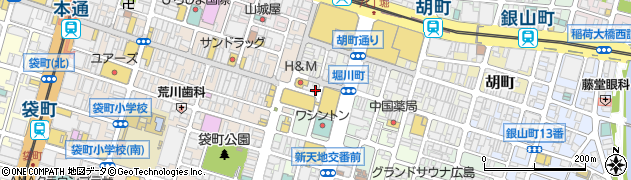 広島県広島市中区堀川町7-3周辺の地図