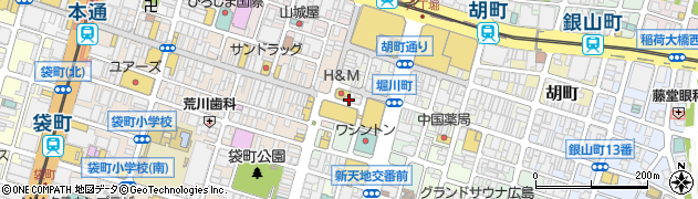 広島県広島市中区堀川町7-5周辺の地図