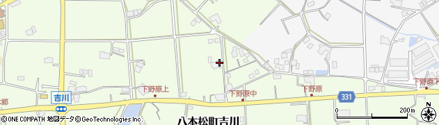 広島県東広島市八本松町吉川763周辺の地図