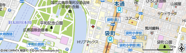 広島わなり周辺の地図