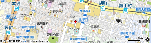 広島県広島市中区堀川町7-14周辺の地図