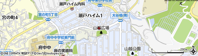 安芸瀬戸ハイム簡易郵便局周辺の地図