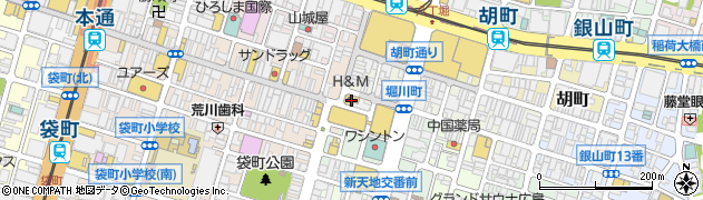 広島県広島市中区堀川町7-6周辺の地図