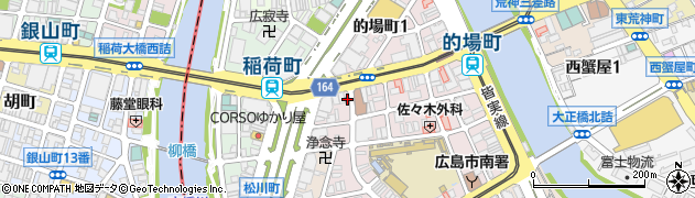 広島金屋町郵便局 ＡＴＭ周辺の地図