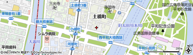 三笠製薬株式会社　広島支店周辺の地図