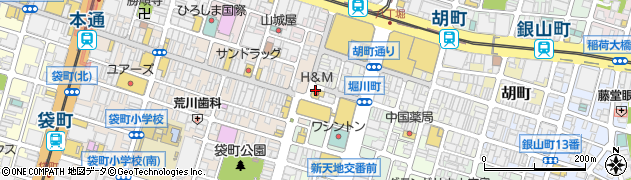 広島県広島市中区堀川町7-10周辺の地図