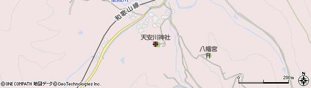 天安川神社周辺の地図