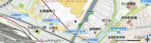 ラティス　イオン広島府中店周辺の地図