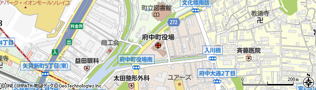 広島県府中町（安芸郡）周辺の地図