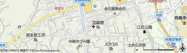 広島県尾道市向島町富浜5776周辺の地図