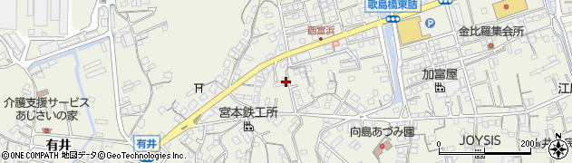 広島県尾道市向島町富浜5721周辺の地図