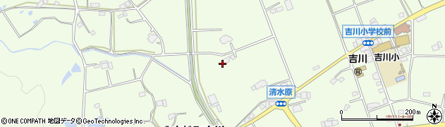 広島県東広島市八本松町吉川304周辺の地図