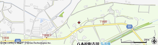 広島県東広島市八本松町吉川1084周辺の地図