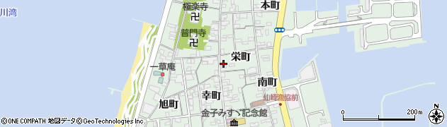 山口県長門市仙崎新町1410周辺の地図